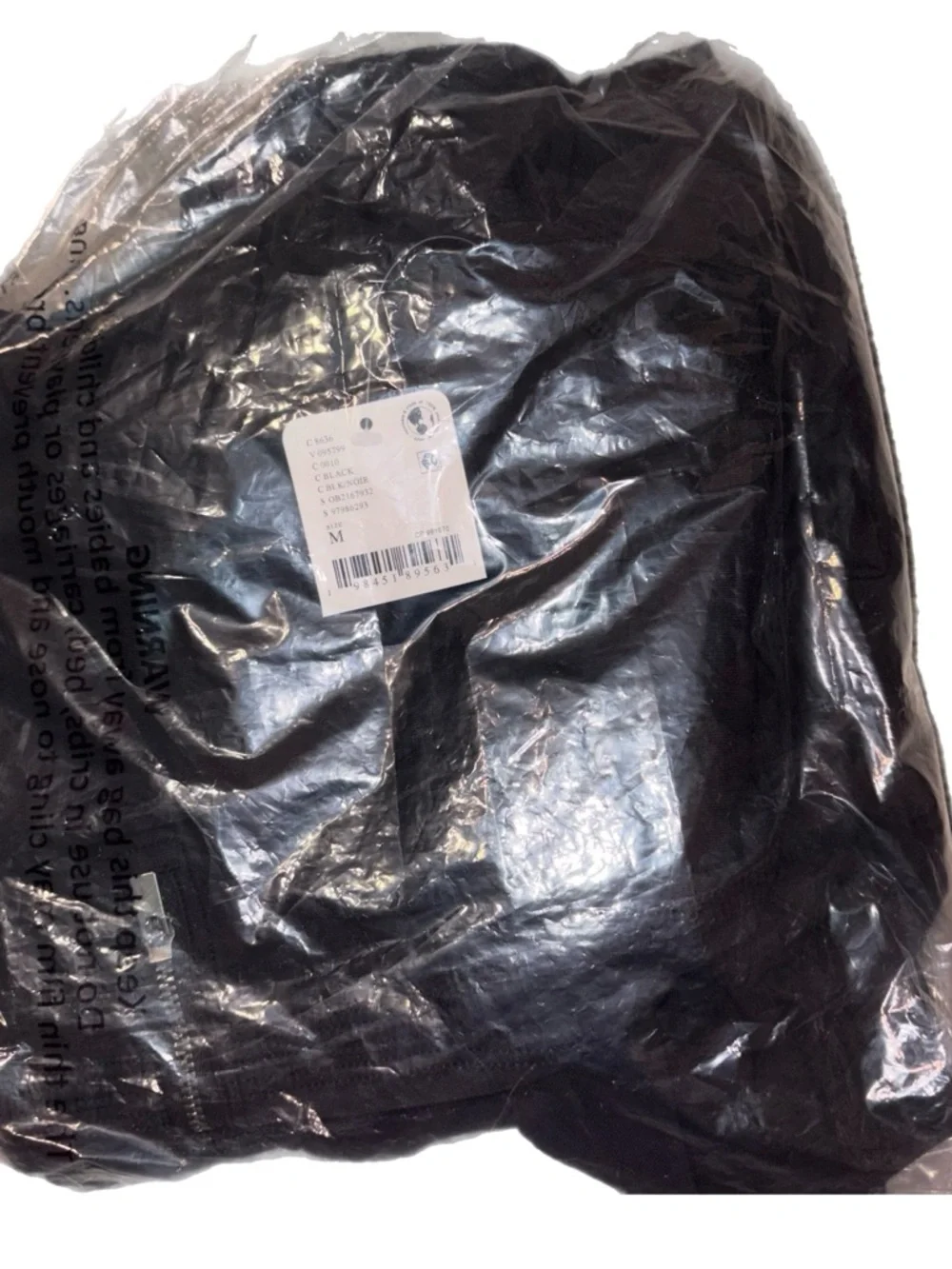 Free People Movement Hot Shot Bubble Set Black Medium New With Tags - Picture 4 of 5